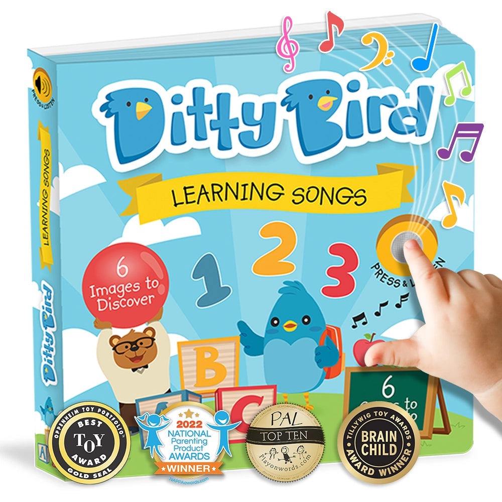 Ditty Bird Baby Sound Book-learning Songs-ABC baby book