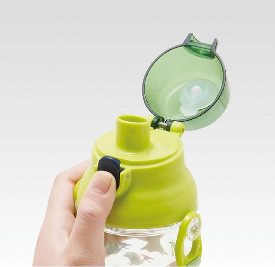 skater kids water bottle without straw (dinosaur)480ml