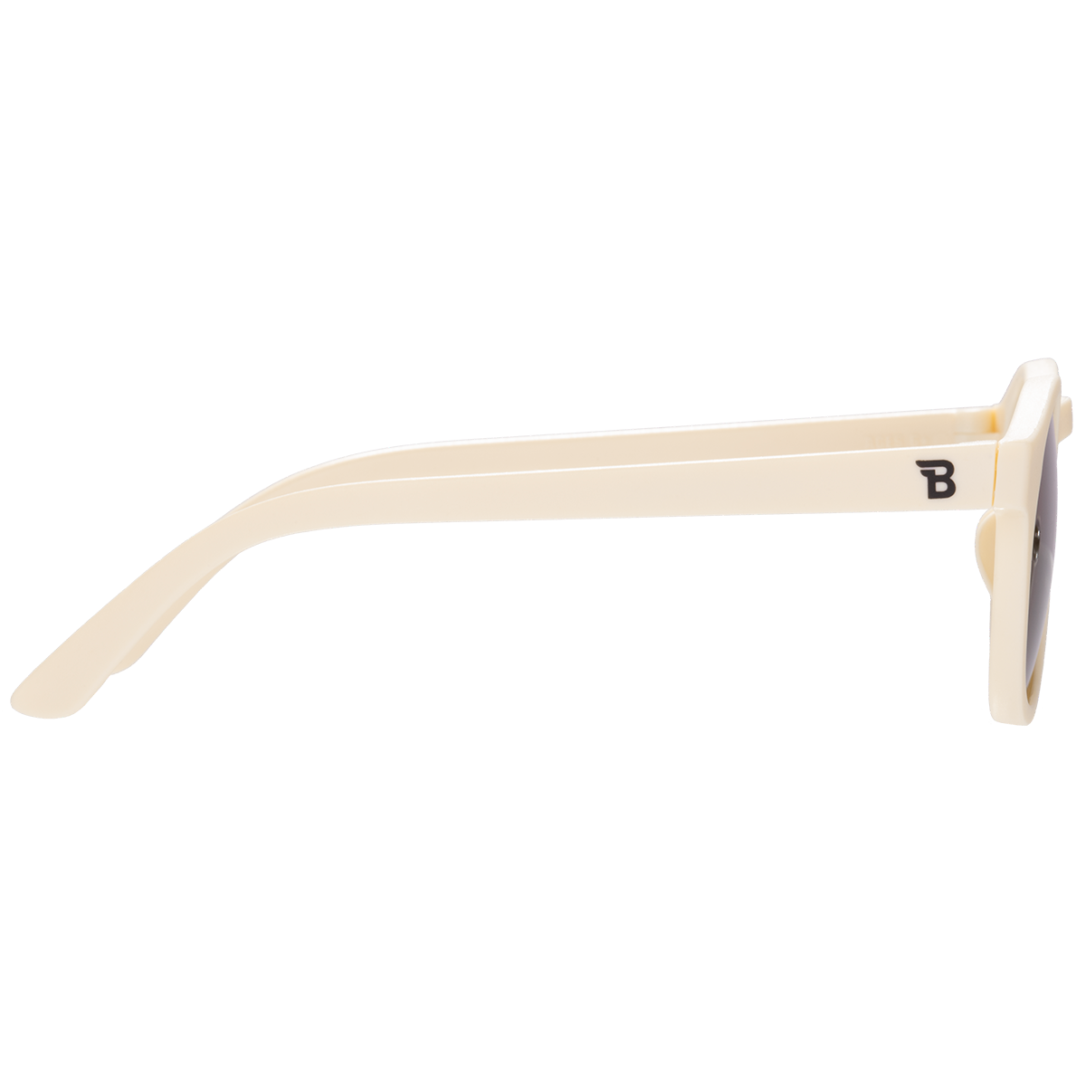 Baby & Kids Sweet Cream Keyhole Sunglasses with Amber Lens: Ages 0-2