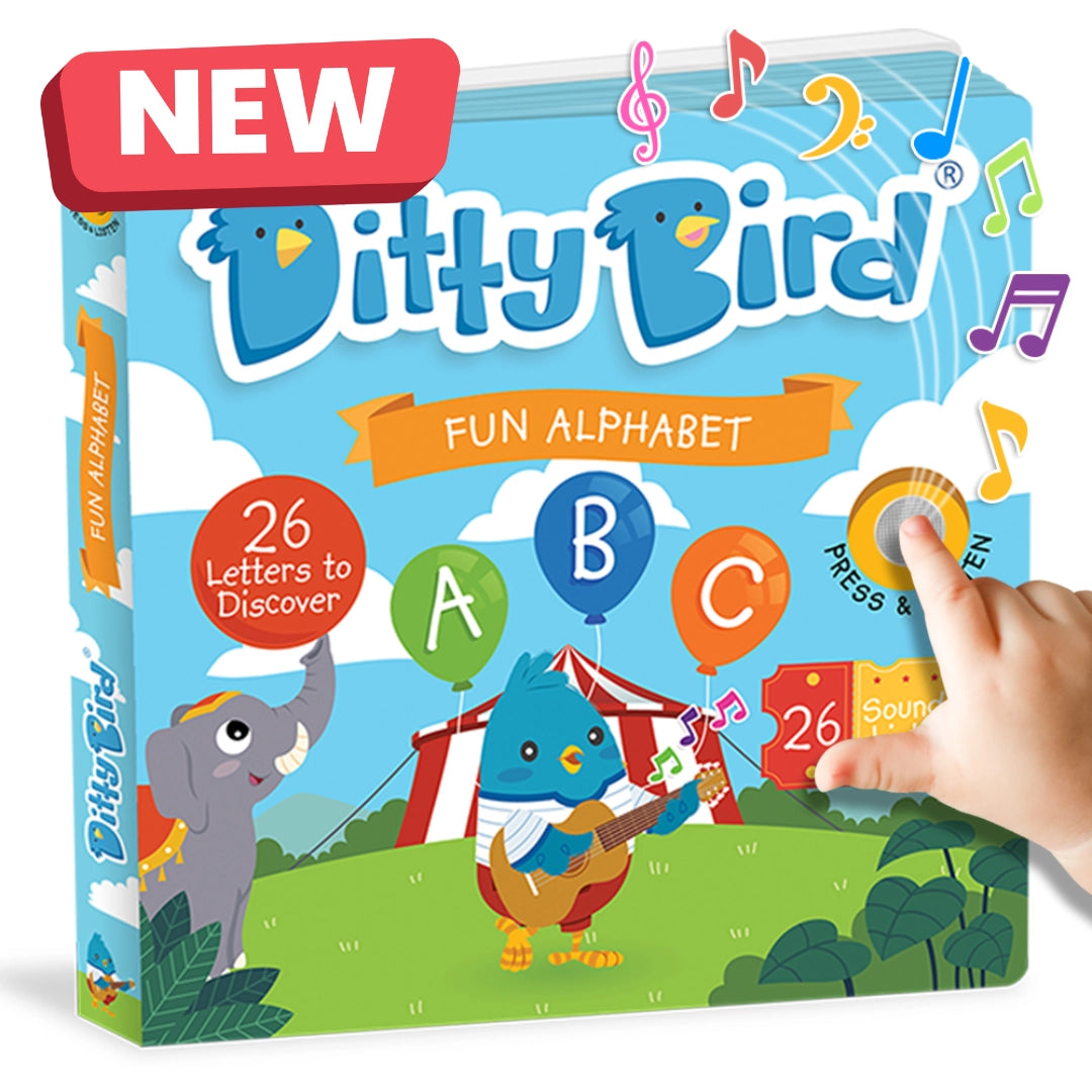 New | Fun Alphabet | Abc Song | Ditty Bird Baby Sound Book
