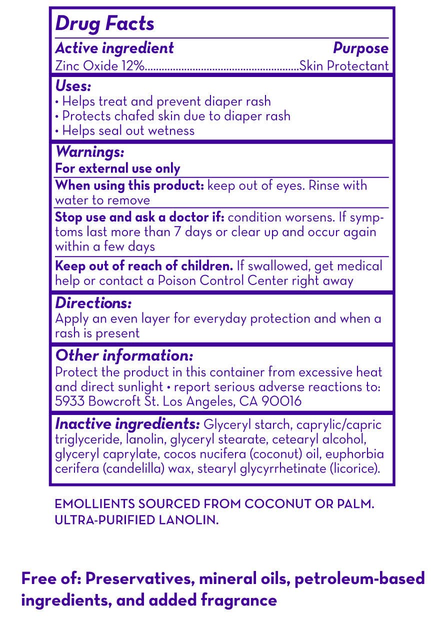 (No Fragrance) Super Sensitive™ Diaper Rash Ointment: 2.9oz/82g