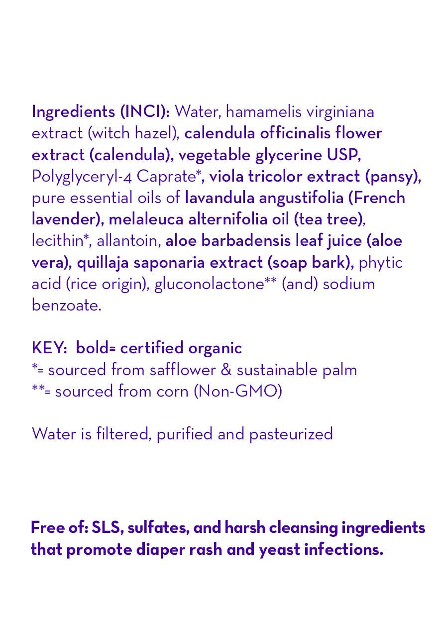 Calming™ Diaper Area Wash: 2oz/59mL