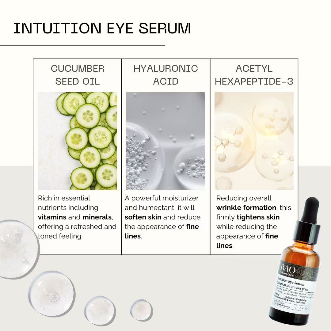 bao intuition eye serum 焕颜眼部精华啫喱 45ml