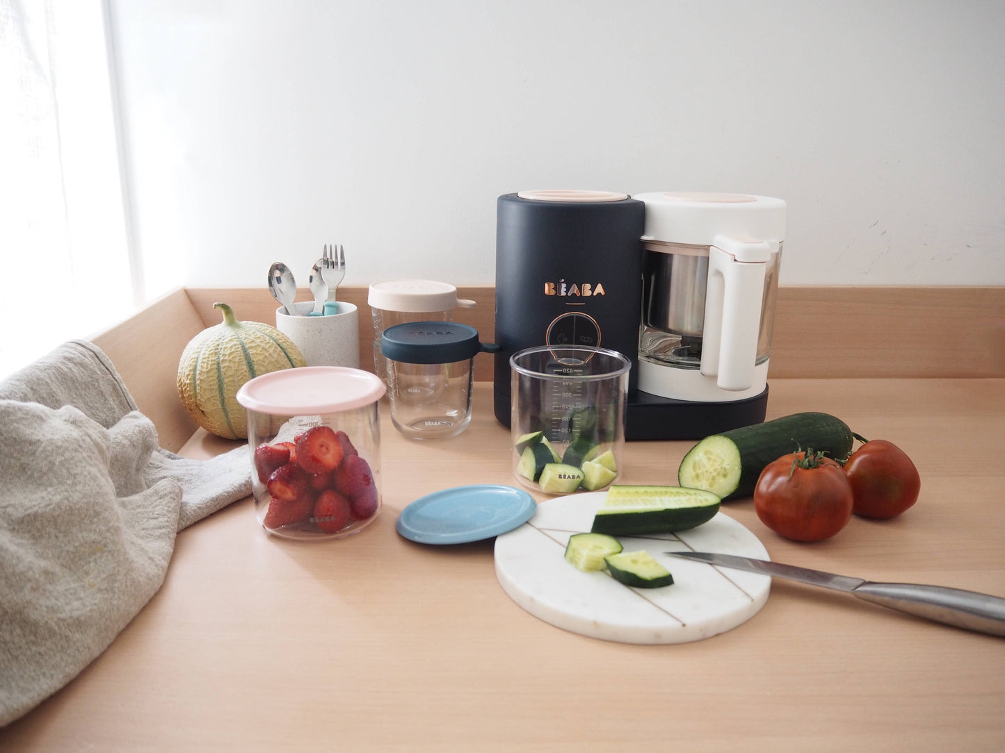 BEABA Babycook® Neo Baby Food Maker – Midnight