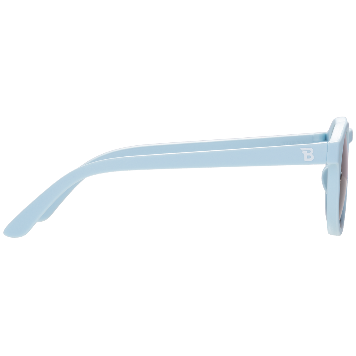 Baby and Kids Baby Blue Keyhole sunglasses with Amber Lens: Ages 3-5