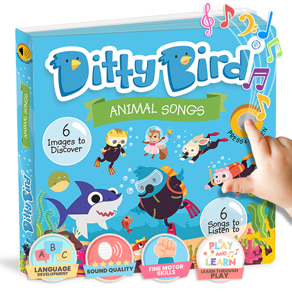 Ditty Bird Book:Animal Songs -Baby Shark