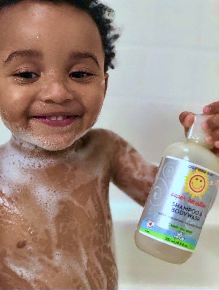 (No Fragrance) Super Sensitive™ Shampoo & Bodywash: 8.5oz/251mL
