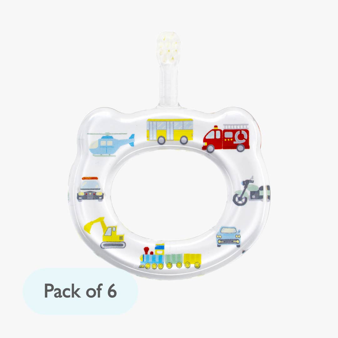 Baby Training Toothbrush - Things That Go | 6 Individual packs