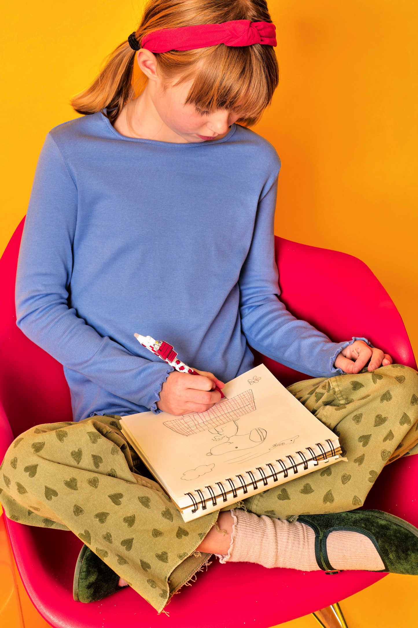 OOLY x Peanuts - 3 Color Erasable Gel Pen