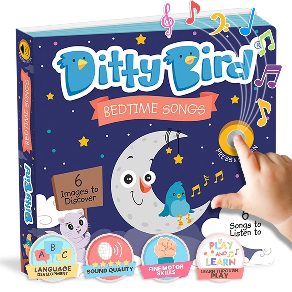 Ditty Bird | Bedtime Songs - Storytime - Baby Sound Book
