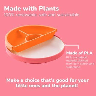 NEW OmiePlate 1 Plate + 1 Divider Multi Color Kit