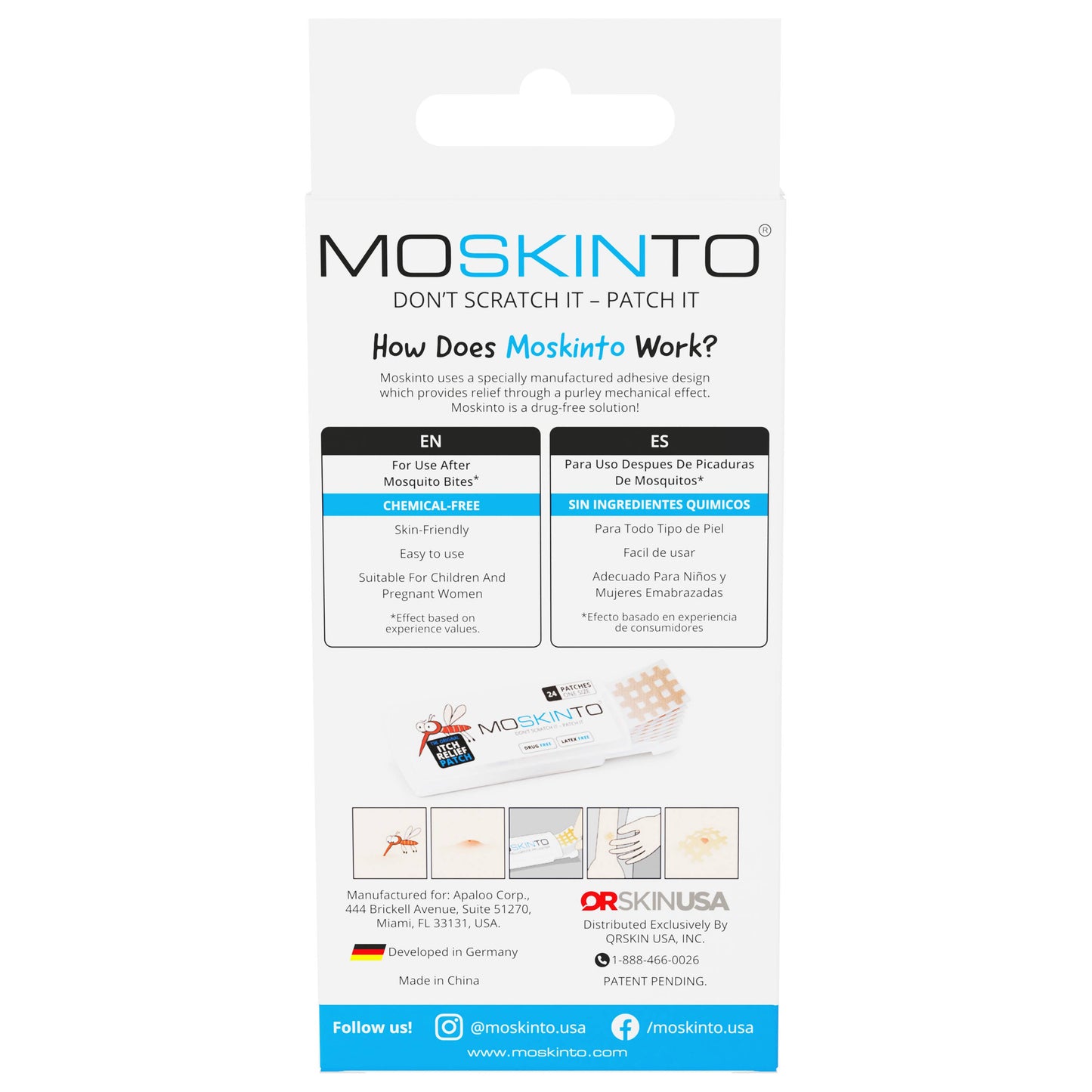 Moskinto 24ct: The Original Itch Relief Patch