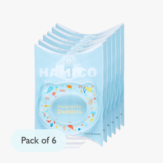 Baby Training Toothbrush - Ocean | 6 Individual packs
