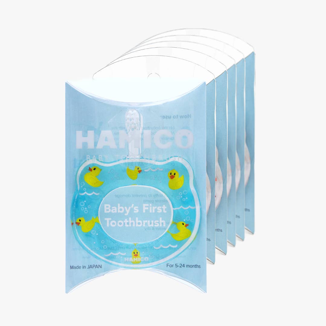 Baby Training Toothbrush - Rubber Ducks | 6 Individual packs