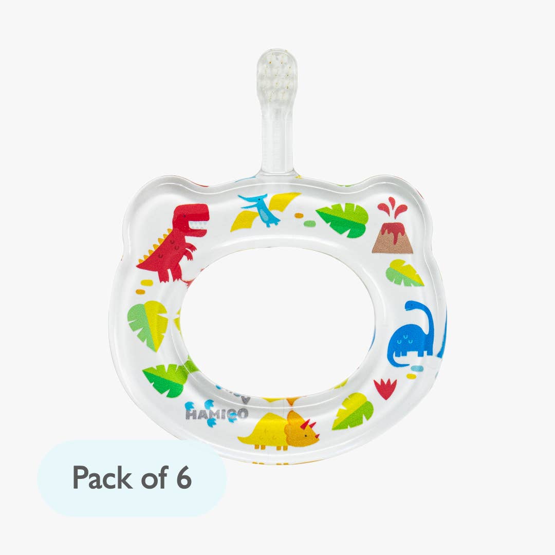 Baby Training Toothbrush - Dinosaurs | 6 Individual Packs