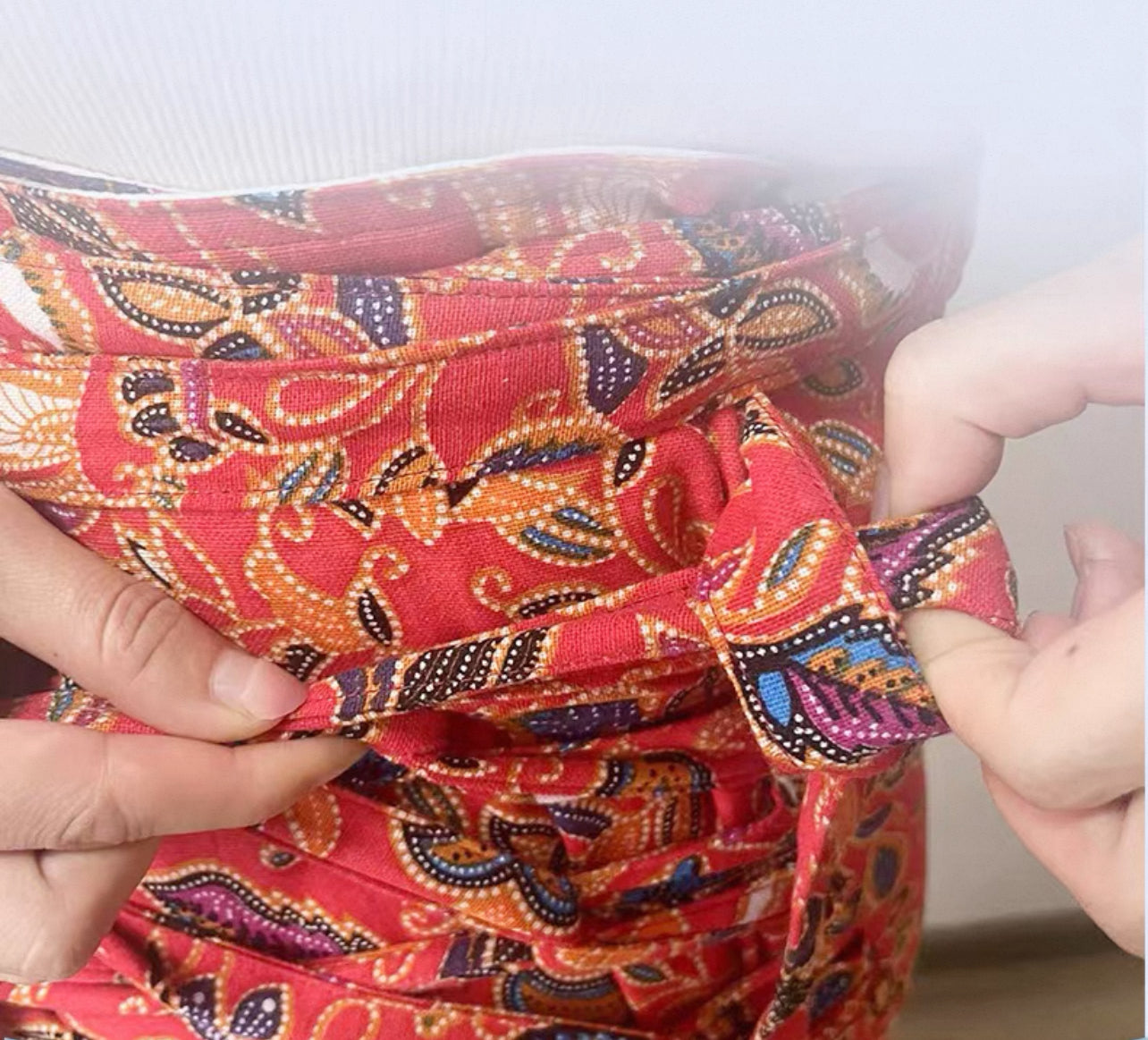 Tradional Belly binding wrap with herbal mud set（combo）