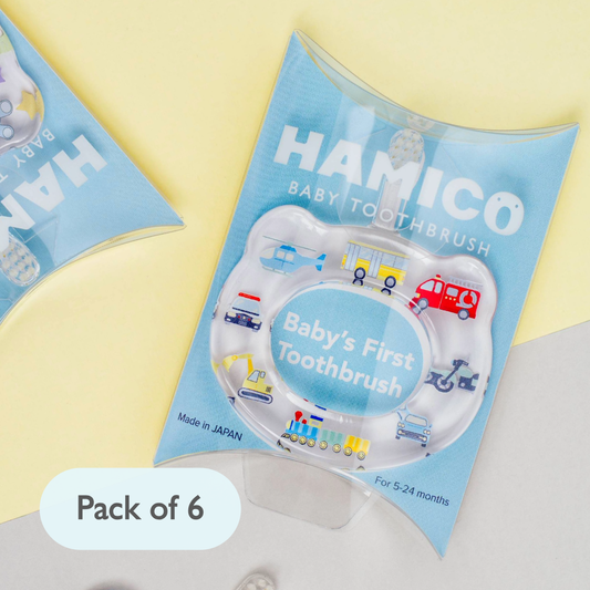 Baby Training Toothbrush - Things That Go | 6 Individual packs